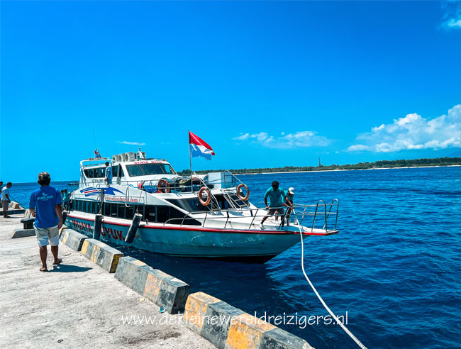 Boot Gili Trawangan