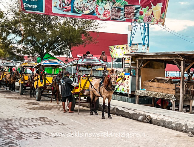 Gili Trawangan paard en wagen