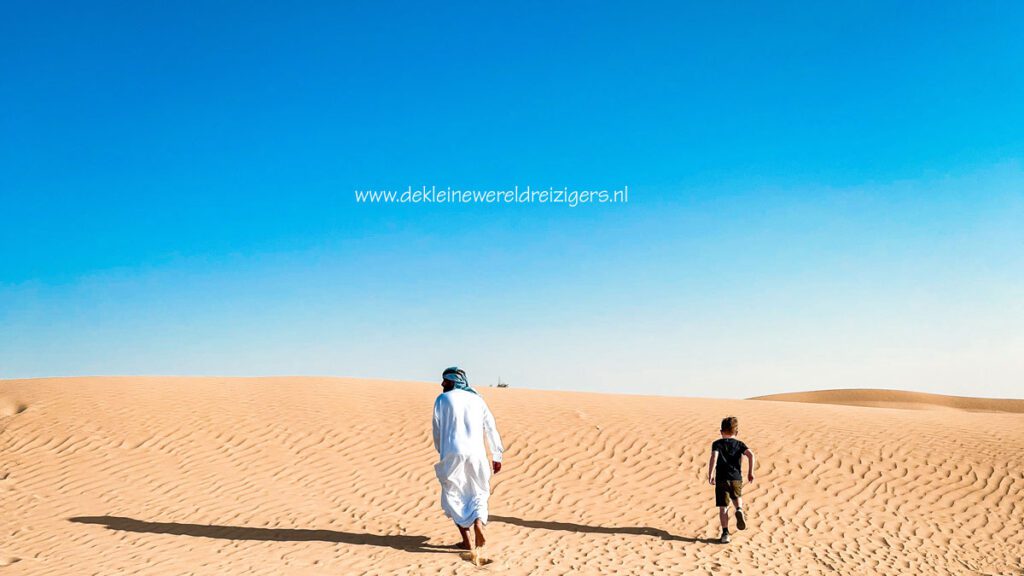 Abu Dhabi met kinderen