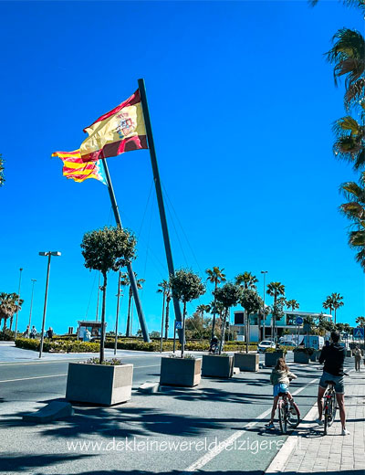 strand Valencia met kinderen